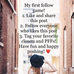 🥳 My FIRST follow game! 💫